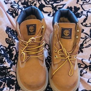 Little boys timberland boots